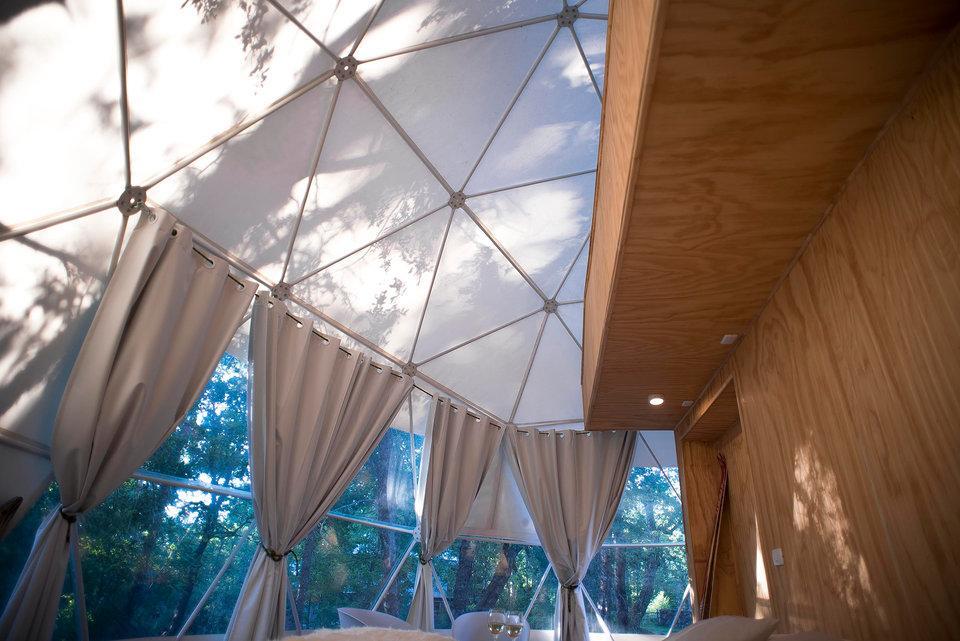 Glamping Domos Treepod Hotel Las Trancas Luaran gambar